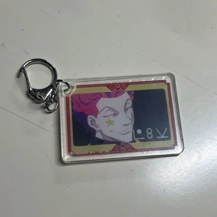 [BUNJANG] Hunter x Hunter Hisoka Keyring / 헌터헌터 히소카 키링