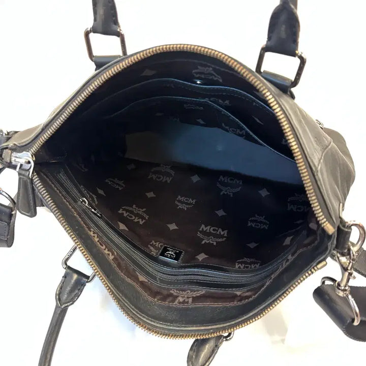 [BUNJANG] MCM Leather Tote Crossbag / 정품 MCM 남성 가죽 토트 크로스백