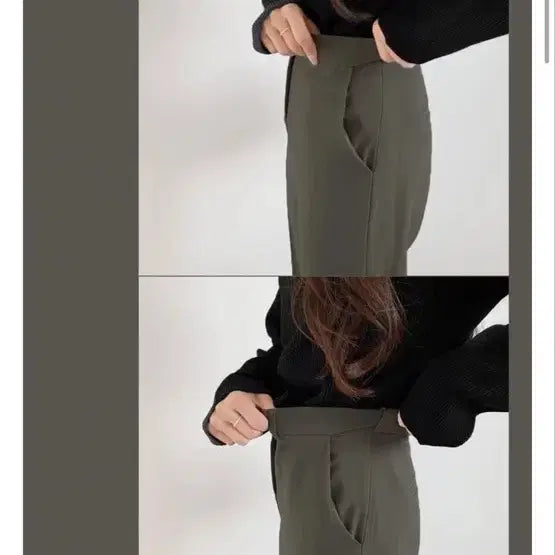 [BUNJANG] GoGoSing Flexible Wide Slacks Mocha Gray S / 고고싱 플렉시블 와이드 슬랙스 모카그레이 S