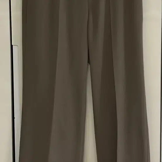 [BUNJANG] GoGoSing Flexible Wide Slacks Mocha Gray S / 고고싱 플렉시블 와이드 슬랙스 모카그레이 S