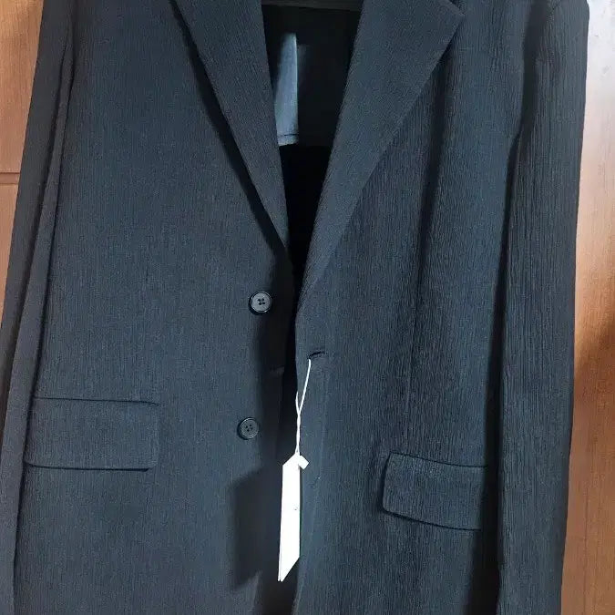 [BUNJANG] TNGT Kinoshita Seersucker Jacket (Black) / tngt 키노시타 시어서커 자켓 105 블랙(Kinoshita)