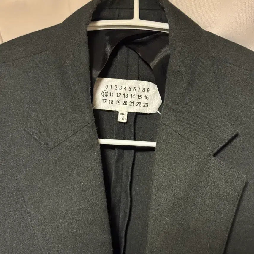 [BUNJANG] Maison Margiela Back Zip Blazer Jacket / 메종 마르지엘라 백지퍼 블레이저 자켓