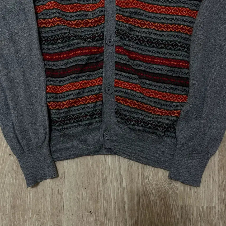 [BUNJANG] ZARA YOUNG Jacquard Knit Cardigan / ZARA YOUNG 모직 자카드 니트 가디건 L/100