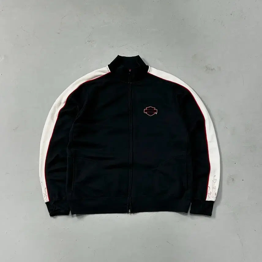 [BUNJANG] Harley-Davidson Logo Sweat Zip-up / 할리데이비슨 로고 스웻집업