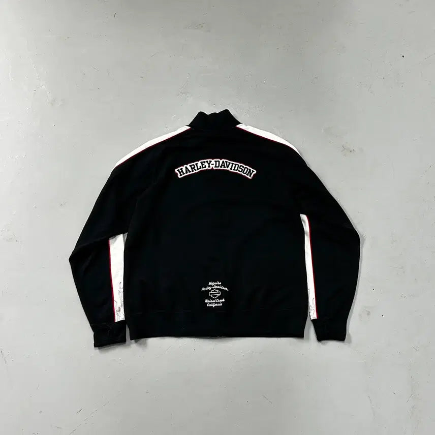 [BUNJANG] Harley-Davidson Logo Sweat Zip-up / 할리데이비슨 로고 스웻집업