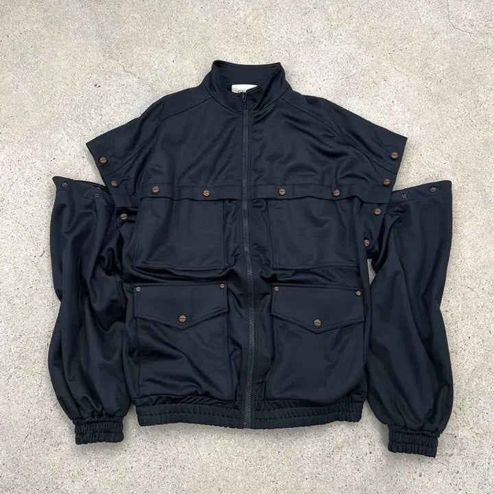 [BUNJANG] Gucci Detachable 2-Way Track Jacket / 구찌 디테처블 2way 트랙 자켓