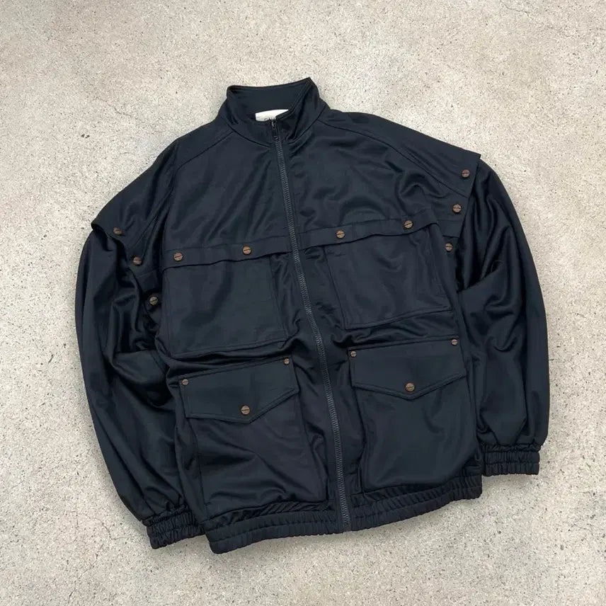 [BUNJANG] Gucci Detachable 2-Way Track Jacket / 구찌 디테처블 2way 트랙 자켓