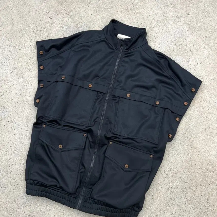[BUNJANG] Gucci Detachable 2-Way Track Jacket / 구찌 디테처블 2way 트랙 자켓