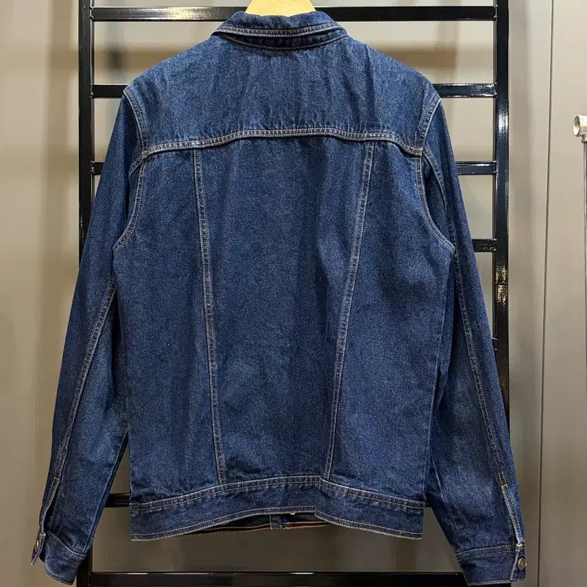 [BUNJANG] Pull&amp;Bear Dark Indigo Denim Trucker Jacket / [XL] 풀앤베어 Pull&amp;Bear 다크 인디고 데님 트러커 재킷 2.5