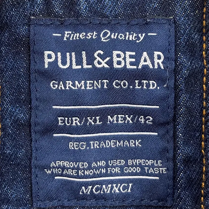 [BUNJANG] Pull&amp;Bear Dark Indigo Denim Trucker Jacket / [XL] 풀앤베어 Pull&amp;Bear 다크 인디고 데님 트러커 재킷 2.5