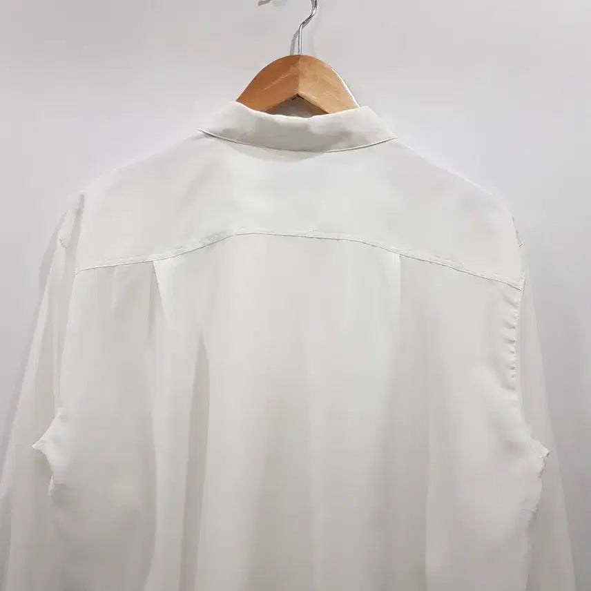 [SOLD OUT] 빈티지 카라 오버핏 박시 오피스룩 하객룩 긴팔 블라우스 여L Q435