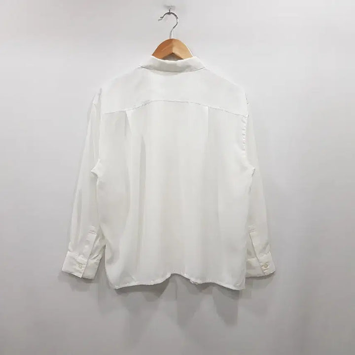 [SOLD OUT] 빈티지 카라 오버핏 박시 오피스룩 하객룩 긴팔 블라우스 여L Q435