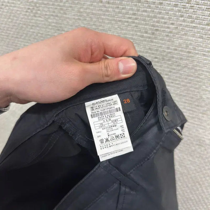 [SOLD OUT] 플랙진 PONY 코팅진 흑청바지 28인치 M16332