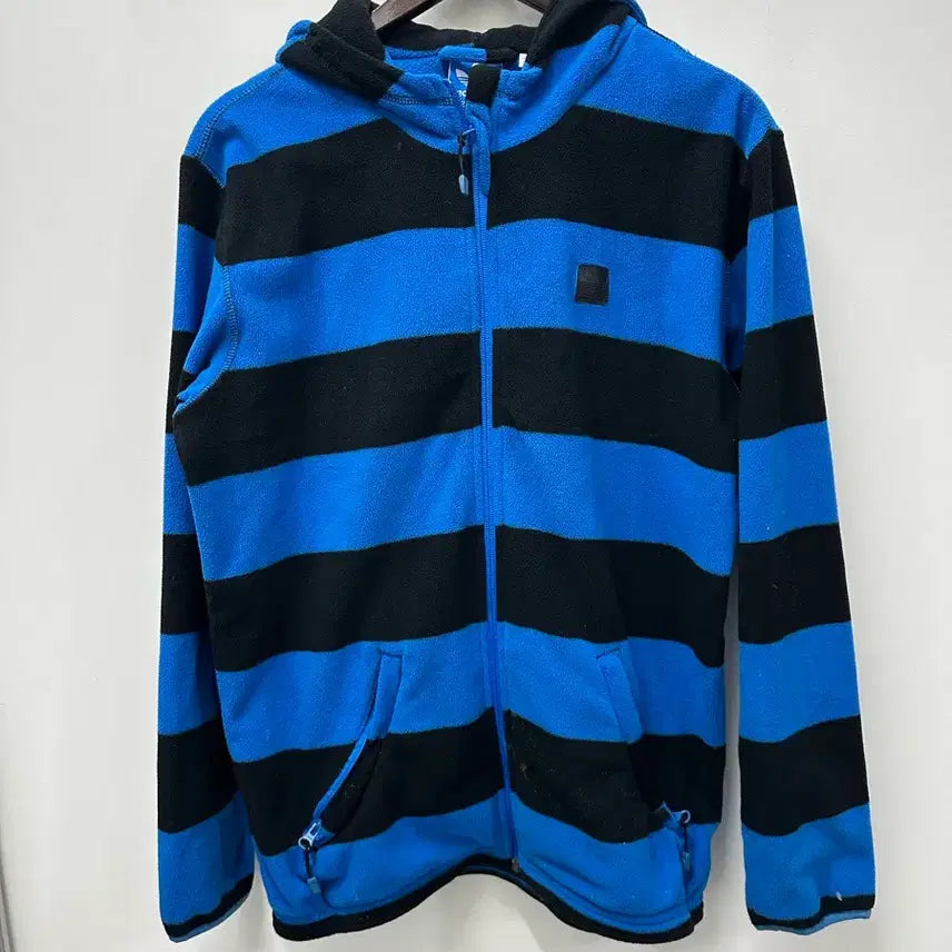 [BUNJANG] Adidas Striped Fleece Zip-Up Jacket (Size 105) / [만원 아라비아빈티지]아디다스 스트라이프 후리스 집업 105