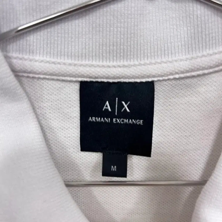 [BUNJANG] Armani Exchange Color Block PK Cotton Short Sleeve Polo Shirt / 아르마니 익스체인지 배색 PK 코튼 반팔 카라티