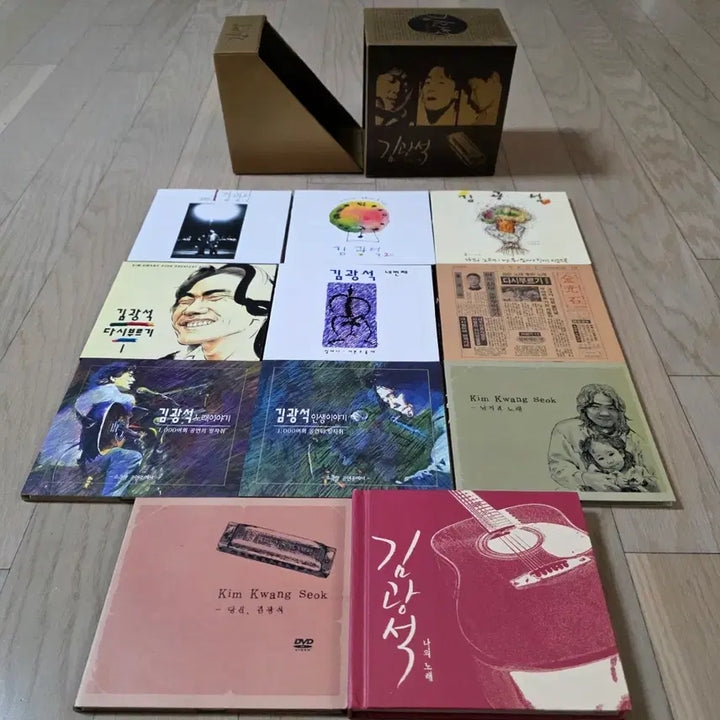 [BUNJANG] Kim Kwangseok <My Song> CD Box Set / 김광석 <나의 노래> CD 박스세트 (9CD + 1DVD)