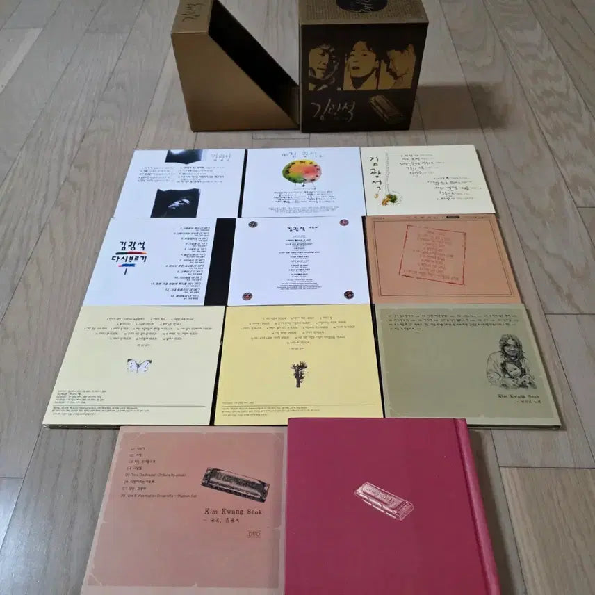 [BUNJANG] Kim Kwangseok <My Song> CD Box Set / 김광석 <나의 노래> CD 박스세트 (9CD + 1DVD)