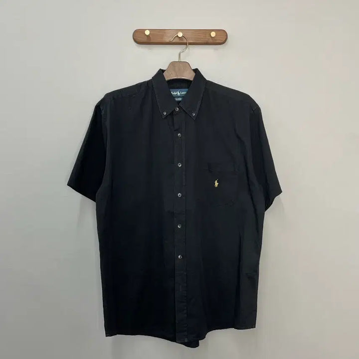 [SOLD OUT] 폴로 랄프로렌 블랙 반팔 셔츠 H2448