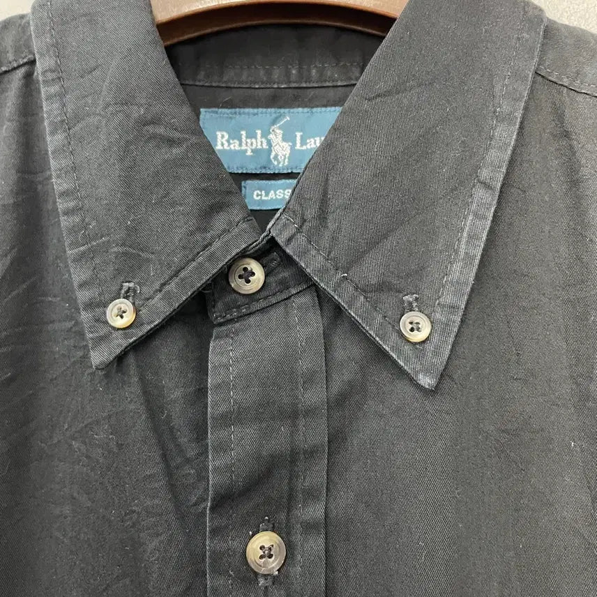 [SOLD OUT] 폴로 랄프로렌 블랙 반팔 셔츠 H2448