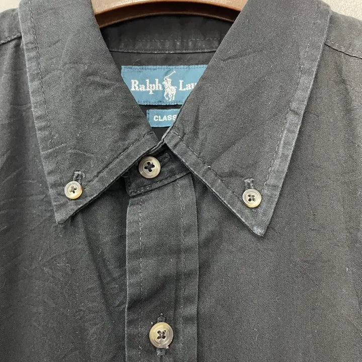 [SOLD OUT] 폴로 랄프로렌 블랙 반팔 셔츠 H2448