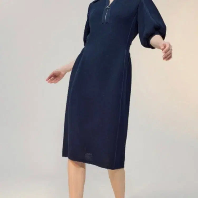 [BUNJANG] Hanseom Lanvin Knit Mini Dress / 한섬 랑방 반팔 니트 원피스 핏 예쁜 고급라인 정가105만원