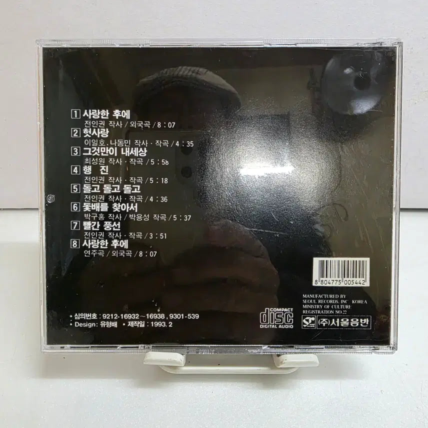 [BUNJANG] Jeon In-kwon Best Album / 전인권 베스트 사랑한 후에