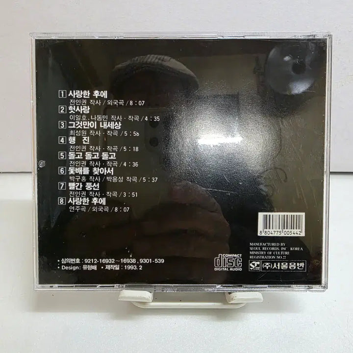 [BUNJANG] Jeon In-kwon Best Album / 전인권 베스트 사랑한 후에