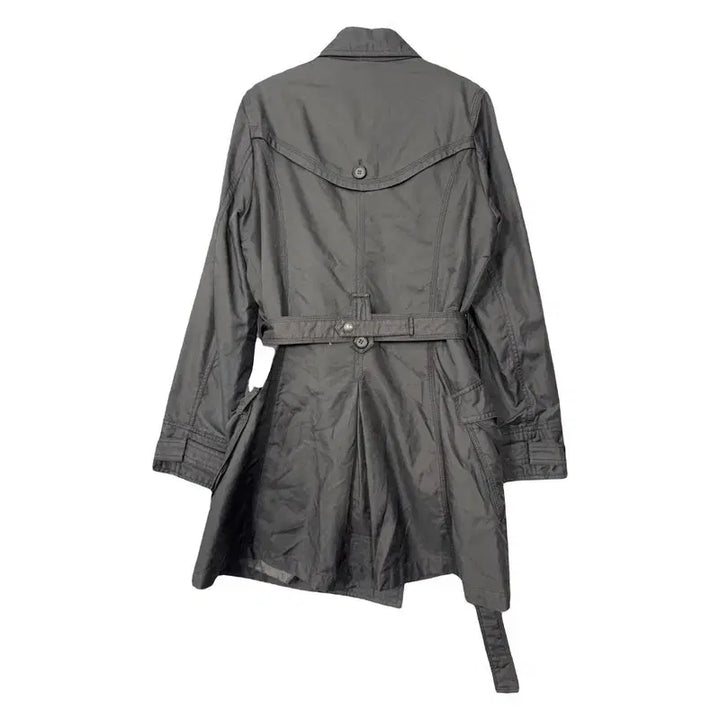 [BUNJANG] Crux Gray Classic Belted Trench Coat / 크럭스 그레이 클래식 벨티드 트렌치 코트 85