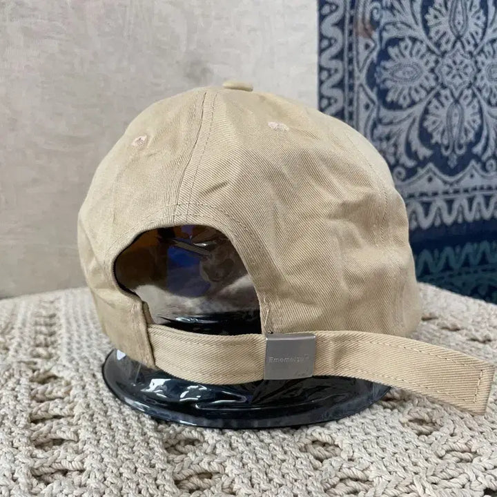 [BUNJANG] MMLG Beige Logo Ball Cap / [F] MMLG 엠엠엘지 로고 베이지 볼캡 모자