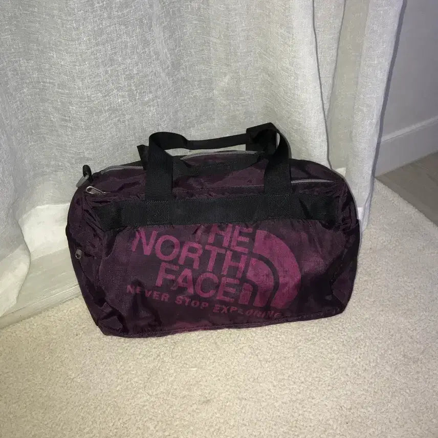 [BUNJANG] The North Face Vintage Burgundy Deep Purple Double Pack Backpack / 노스페이스 빈티지 버건디 딥퍼플 더블팩 백팩