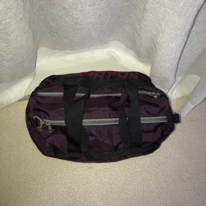 [BUNJANG] The North Face Vintage Burgundy Deep Purple Double Pack Backpack / 노스페이스 빈티지 버건디 딥퍼플 더블팩 백팩