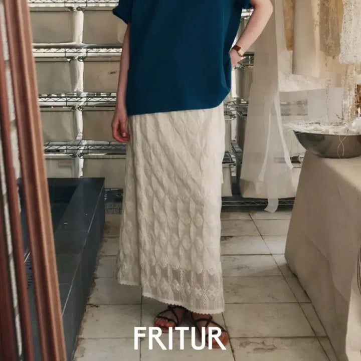 [SOLD OUT] 프리터 레이스 스커트