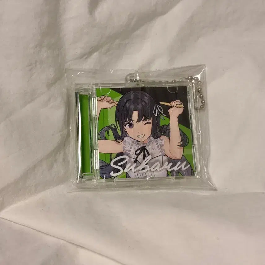 [BUNJANG] Bocchi the Rock! Ryo Yamada CD-style Keychain / 걸즈밴드크라이 CD풍 스바루 키링