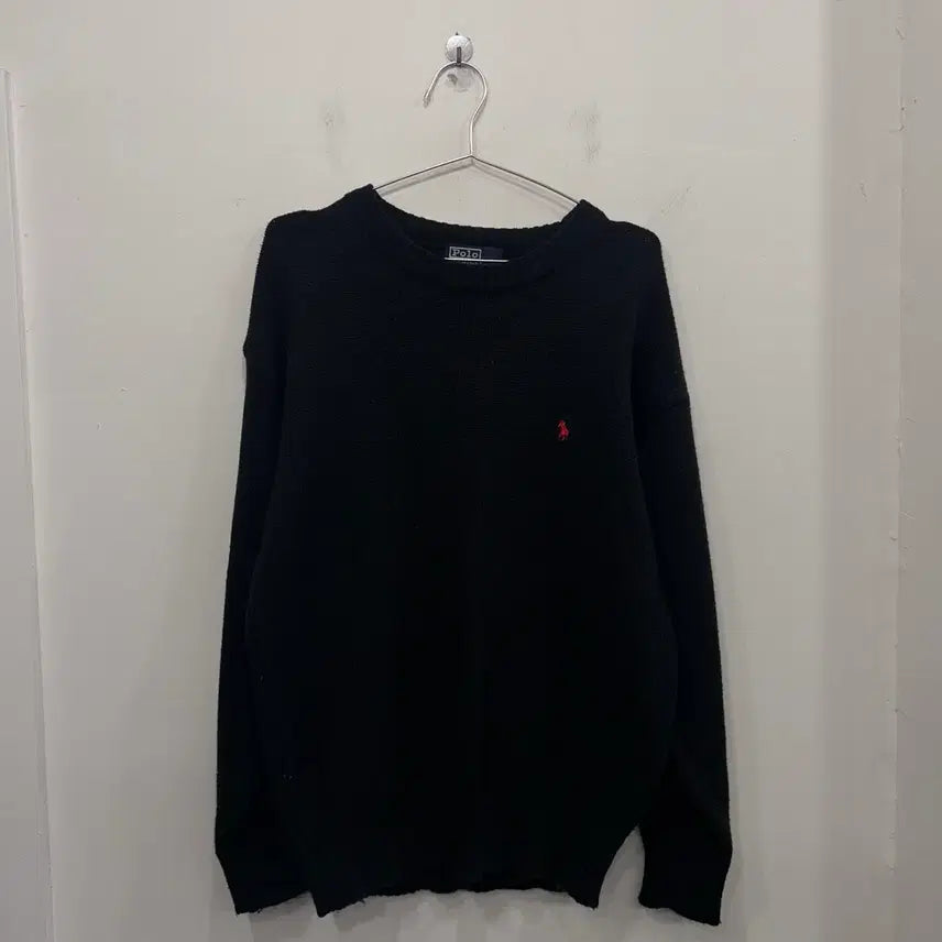 [BUNJANG] Polo Ralph Lauren 90s Small Logo Cotton Knit / 폴로 랄프로렌 90s 스몰로고 코튼 니트