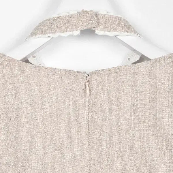 [BUNJANG] Evelyn Tiered Short Sleeve Dress / 에블린 evelyn 초커 포함 티어드 반팔 원피스