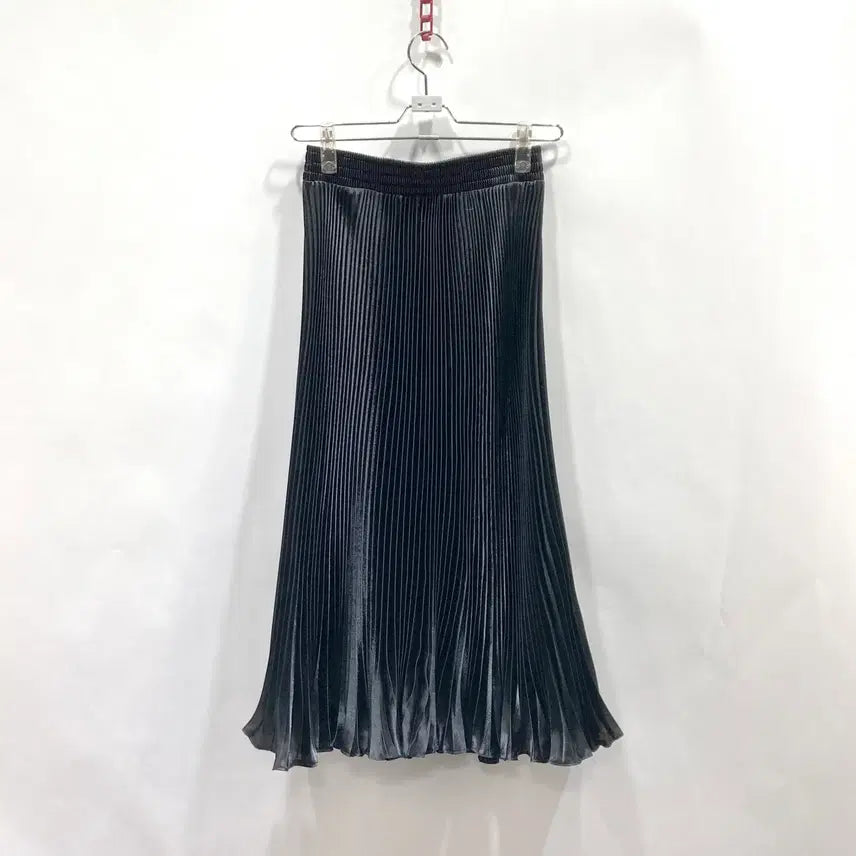 [BUNJANG] Youngguje Black Pleated Long Skirt / 여성 플리츠 롱스커트 블랙 F 영구제 중고장터