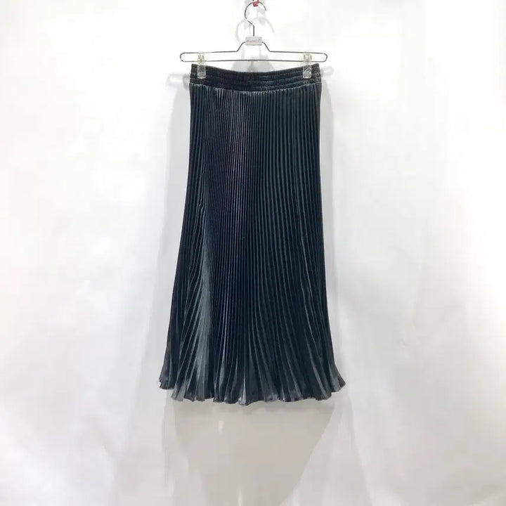 [BUNJANG] Youngguje Black Pleated Long Skirt / 여성 플리츠 롱스커트 블랙 F 영구제 중고장터