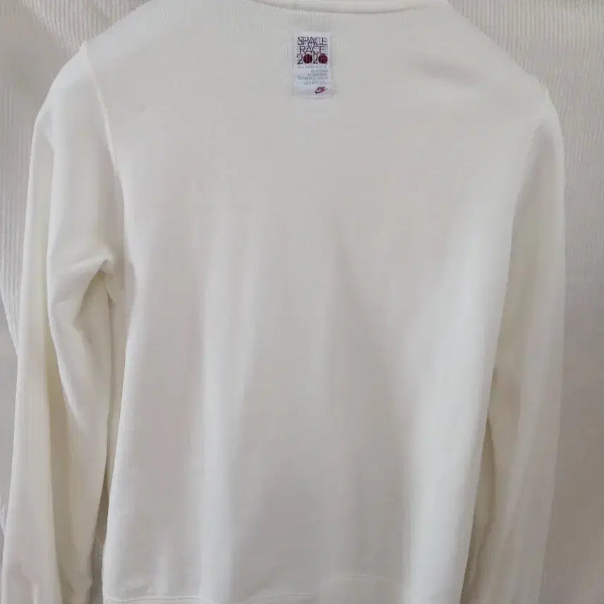[BUNJANG] Nike White Character Print Zip-Up Jacket (90) / 나이키 화이트 캐릭터 프린팅 집업 자켓90