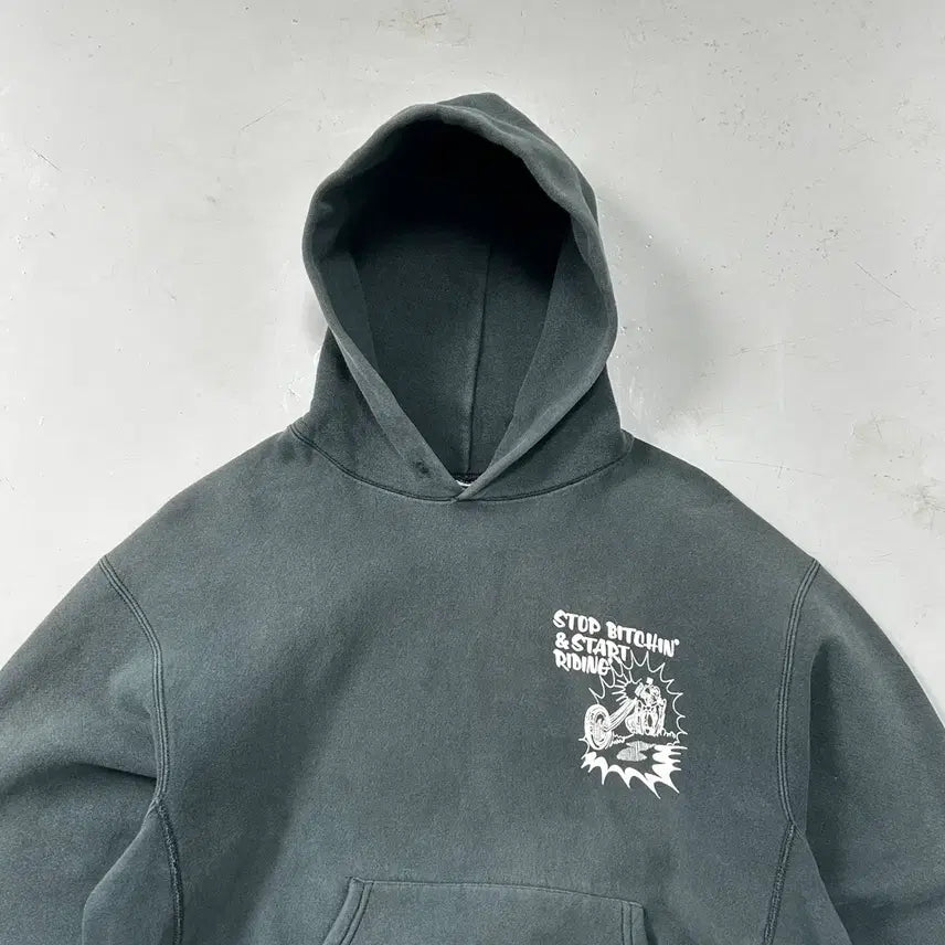[BUNJANG] Vintage Fading Sweat Hoodie / 90s 빈티지 페이딩 스웻 후디