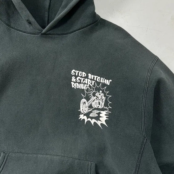 [BUNJANG] Vintage Fading Sweat Hoodie / 90s 빈티지 페이딩 스웻 후디