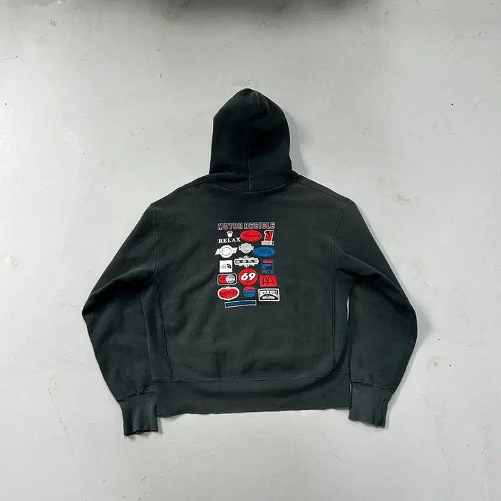 [BUNJANG] Vintage Fading Sweat Hoodie / 90s 빈티지 페이딩 스웻 후디