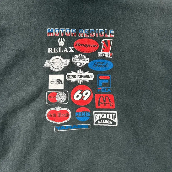 [BUNJANG] Vintage Fading Sweat Hoodie / 90s 빈티지 페이딩 스웻 후디