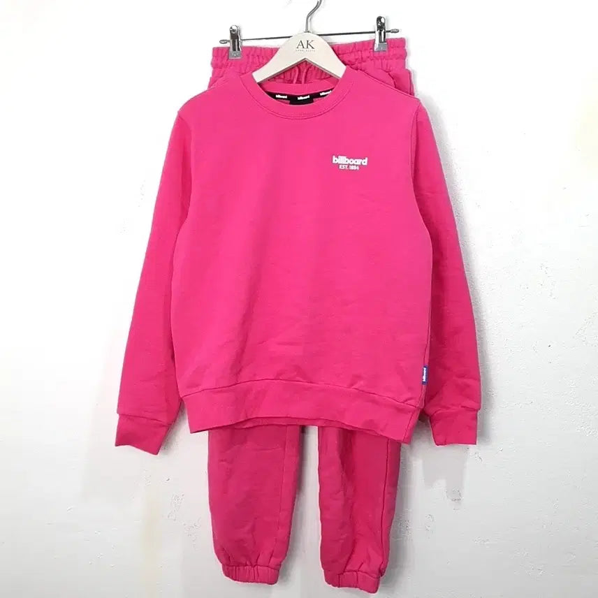 [BUNJANG] Pink Training Suit Set / (S) 빌보드 핑크 트레이닝복 세트