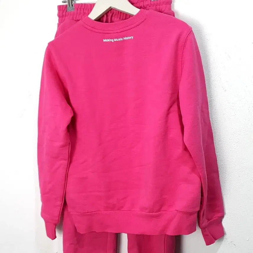 [BUNJANG] Pink Training Suit Set / (S) 빌보드 핑크 트레이닝복 세트