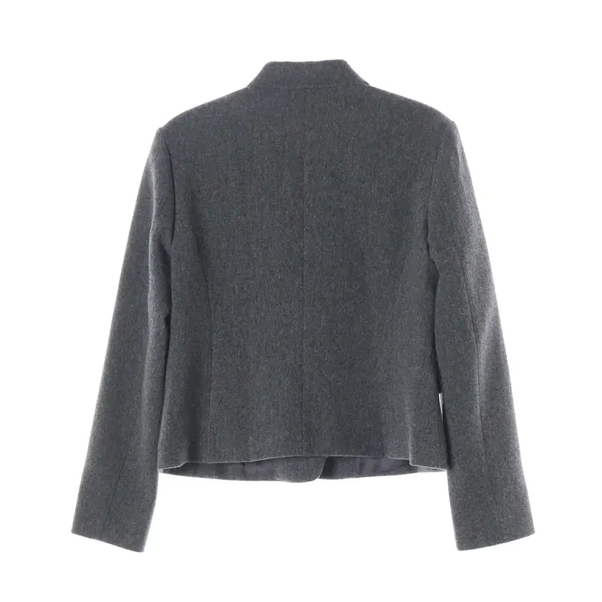 [BUNJANG] AWI 23FW Wool Blazer Jacket Three-Button Short Jacket Gray / (새상품) 아위 23FW 울 블레이저 재킷 쓰리버튼 숏 자켓 그레이