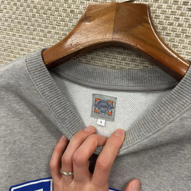 [BUNJANG] EBBETS FIELD Cookie Run Printed Sweatshirt / 이벳필드 쿠키런 프린팅 스웻셔츠 맨투맨 L A09269