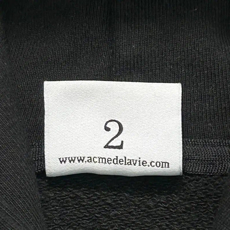 [BUNJANG] Acme De La Vie Toast Hoodie Black 2 / 아크메드라비 토스트 후디 블랙 2