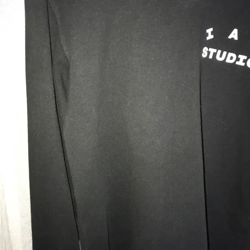 [BUNJANG] IAB Studio Black Long Sleeve S / 아이앱 스튜디오 블랙 롱슬리브 S