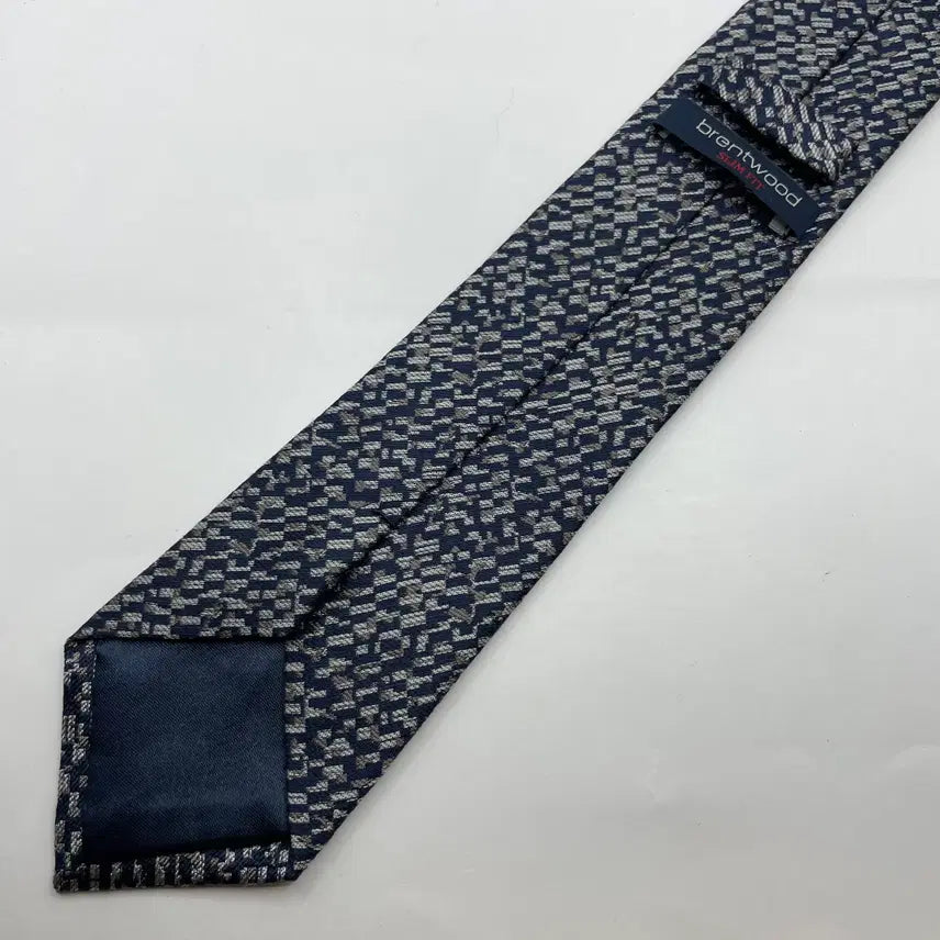 [BUNJANG] Brentwood Pattern Necktie / 브렌트우드 패턴 넥타이