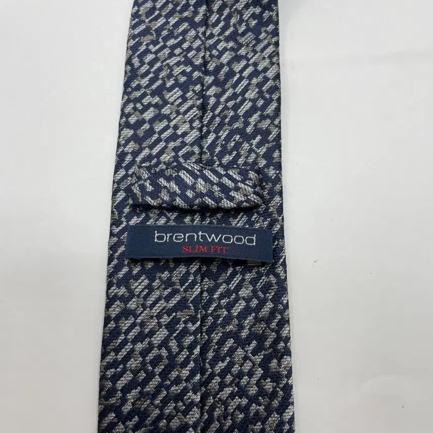 [BUNJANG] Brentwood Pattern Necktie / 브렌트우드 패턴 넥타이